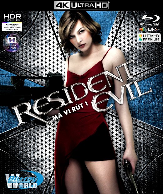 4KUHD-619. Resident Evil 2002- Ma Vi Rút 1 4K-66G (TRUE- HD 7.1 DOLBY ATMOS - HDR 10+)